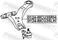 ����� �������� ����� Febest 0124MCU35LH 0124MCU35LH ����