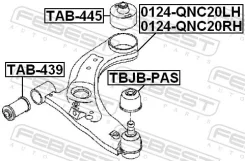 ����� | ����� ���� | Febest 0124QNC20RH 0124QNC20RH ����