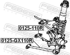 ���� ������ ���������� � ������� ������ Febest 0125-110R 0125110R ����