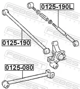 ���� ���������� ������������ ��� ����/��� Febest [0125190L] 0125190L ����