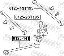 ���� ������ ���������� Febest 0125-4ST195 01254ST195 ����