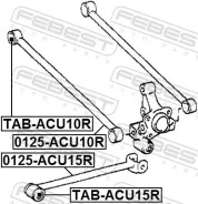 ���� ���������� ��� ����/��� Febest [0125ACU10R] 0125ACU10R ����