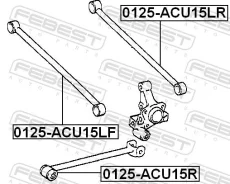 ���� ������ ���������� Febest 0125-ACU15LR 0125ACU15LR ����