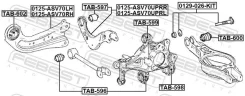 ���� 0125-ASV70LH ������ ������� ����� Febest 0125ASV70LH ����