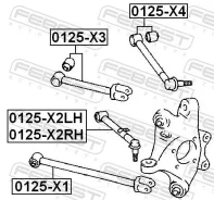 ���� ������ ���������� � ������� ������� ������ 0125-X2RH 0125X2RH Febest Febest 0125X2RH 0125X2RH ����
