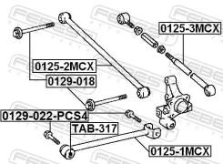 ���� ��������� �������� (4 ��. � ��������) Febest 0129022PCS4 0129022PCS4 ����