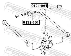 ����� � ������������ (F0081173) Febest [0131-001] 0131001 ����