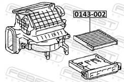   AC- (0143-002) Febest /Harrier ACU3#, GSU3#, MCU3# 2003.02-2012.07/ Febest [0143002] 0143002 