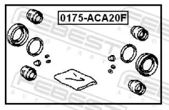 ����������� �������� ���������� ��������� (�� ��� �������) | ����� ����/��� | Febest 0175ACA20F 0175ACA20F ����