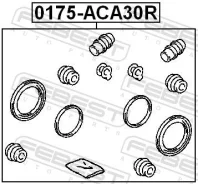 ����������� �������� Febest 0175-ACA30R 0175ACA30R ����