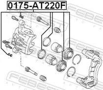 ����������� �������� ���������� �������� Febest 0175AT220F 0175AT220F ����