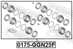 ����������� �������� Toyota Hilux GGN15/25/35 -12 �����. (�� ��� �������) Febest 0175GGN25F ����