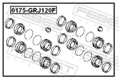 ����������� �������� ���������� ��������� (�� ��� �������) Febest 0175GRJ120F 0175GRJ120F ����