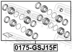 ����������� �������� Febest 0175GSJ15F 0175GSJ15F ����