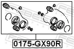 ����������� �������� ���������� ������� (�� ��� �������) | ��� ����/��� | Febest 0175GX90R 0175GX90R ����