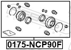 ����������� �������� ���������� ��������� (�� ��� �������) Febest 0175NCP90F 0175NCP90F ����