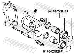 ����������� �������� ���������� ��������� (�� ��� �������) | ����� ����/��� | Febest 0175TCR10F 0175TCR10F ����