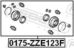 ����������� �������� ���������� ��������� Febest 0175-ZZE123F 0175ZZE123F ����
