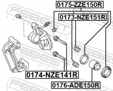 ����������� �������� ���������� ������� (�� ��� �������) | ��� ����/��� | Febest 0175ZZE150R 0175ZZE150R ����