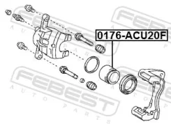 ������� �������� Toyota ACU2# MCU2# ACR5# GSR5# AHR20 ANH2# GGH2# 0176ACU20F ����