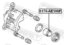 ������� �������� Toyota 47731-42010 Febest 0176-AE100F AE9#/10#/11# EE9# EL5# FR, ������ �������� 0176AE100F ����