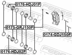 ������� �������� Febest 0176HDJ01F ����
