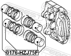 ������� �������� 0176-HZJ75F Febest ������� 0176-HZJ75F | �������� �� ��, ������, 5 ����� | �������� �� 12 ��� | ������ � ������� | ������� 0176-HZJ75...