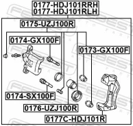 ������� �������� ���������� ������� d48 | ��� ����/��� | Febest 0176UZJ100R 0176UZJ100R ����