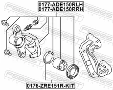 ������� ��������� ������ ����� Febest 0177-ADE150RLH 0177ADE150RLH ����