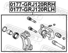������� ��������� ������ ����� Febest 0177-GRJ120RLH 0177GRJ120RLH ����