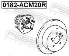 ������� | ��� ����/��� | Febest 0182-ACM20R 0182ACM20R ����