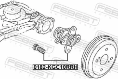 ������� ������ ������ ������ ����� ��� Daihatsu Sirion, Toyota Passo febest 0182-kgc10rrh 0182KGC10RRH ����