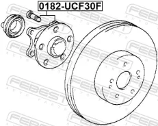 ������� ����� ����/��� Febest [0182UCF30F] 0182UCF30F ����