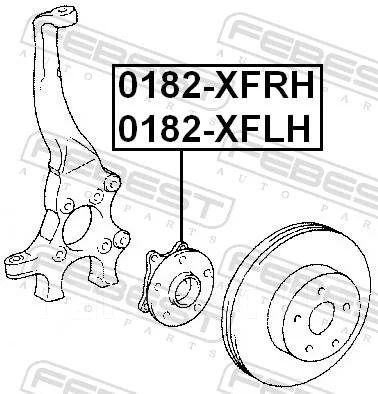 ��������� 0182-XFRH Febest 0182XFRH ����