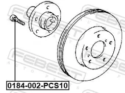 ������� ������� (10 ��. � ��������) | ����/��� | Febest 0184002PCS10 0184002PCS10 ����