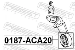 ����� �������� �������� Febest 0187ACA20 0187ACA20 ����