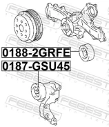 ����� �������� �������� Febest 0187GSU45 0187GSU45 ����