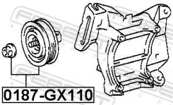 ����� Febest 0187-GX110 0187GX110 ����
