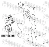 ����� �������� �������� Febest 0187GX115 0187GX115 ����