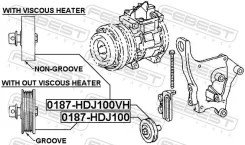 ����� �������� ����� ������������ �������� Febest 0187HDJ100 0187HDJ100 ����
