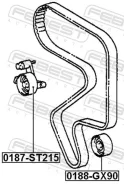 ����� ��� �������� Toyota Caldina, Carina E (T190), Celica, MR2 II, RAV4 (A10) 2.0i (-02) Febest 0187ST215 0187ST215 ����