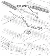 �������� ������� ���������������� �������� ��� Toyota Corolla, Toyota LAND Cruiser, Toyota RAV4 febest 0199-wac01 0199WAC01 ����