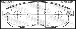 ������� ��������� �������� Febest 0201J31F 0201J31F ����