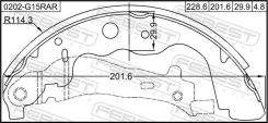 ������� ��������� ������ (����������) Nissan Almera G15RA 2012.11- [EL] 0202G15RAR ����
