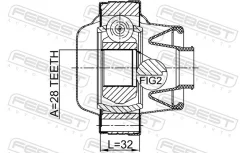 ���� ���������� ���� 28x94 Febest ������� 0211S51SHA | �������� �� ��, ������, 5 ����� | �������� �� 12 ��� | ������ � ������� | ������� 0211S51SHA 02...