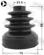 ������� ����� ����������� (��������) Febest (F0081615) Febest [0215P12QG16T] 0215P12QG16T ����