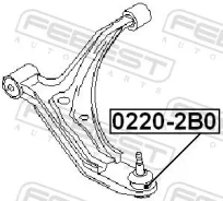 ����� ������� ��������� ������� ������ ����� ����/��� Febest [02202B0] 02202B0 ����