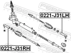 ���������� ������� ������ Febest 0221J31RH 0221J31RH ����
