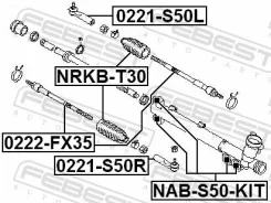 ���������� ������� ����� Febest 0221S50R 0221S50R ����