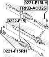 ���� ������� Febest 0222F15 0222F15 ����